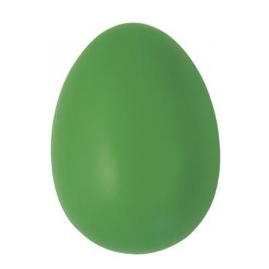 Decoratie eieren groen 6 cm 25 stuks