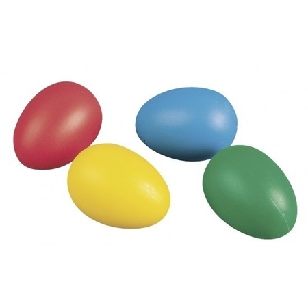 Coloured plastic eggs 40 pieces
