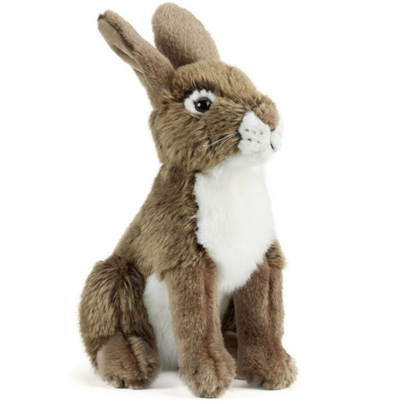 Pluche konijn / haas knuffel 30 cm